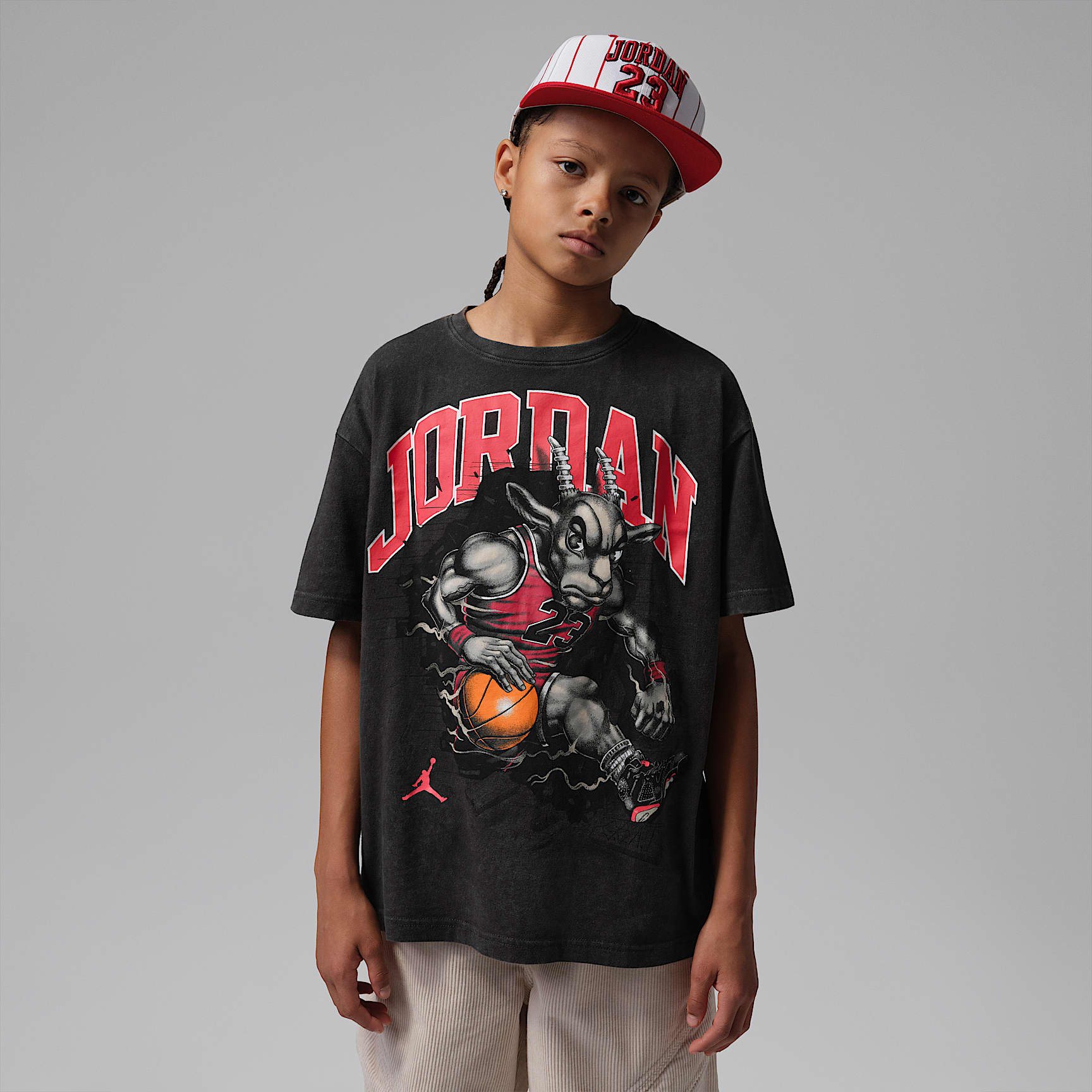 (J)Tシャツヤーン　No.95 Jordan Big Kids' The Goat T-Shirt. Nike.com